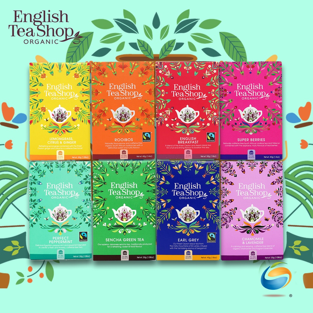 ENGLISH TEA SHOP 20 Sachet Tea Bags Shopee Singapore