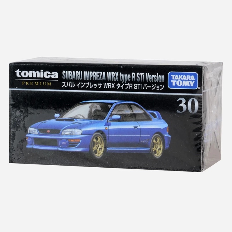 Voiture Miniature Tomica Premium - Subaru Impreza WRX Type R STI, Modèle Diecast Neuf Sous Boîte