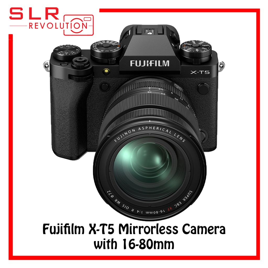  Fujifilm X-T5 Mirrorless Digital Camera XF18-55mm Lens Kit -  Silver : Electronics