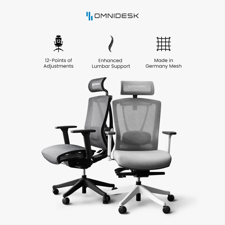 Omnidesk™ Embrace Pro Ergonomic Office Chair Shopee Singapore