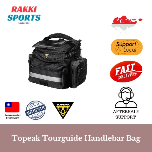 Topeak Tour Guide 2 in 1 Bicycle Handlebar & Shoulder Bag Bicycle
