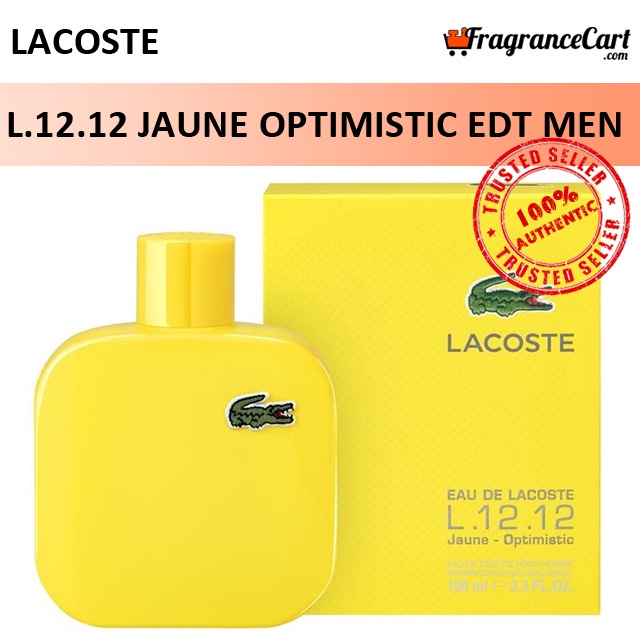 Lacoste yellow clearance 175ml