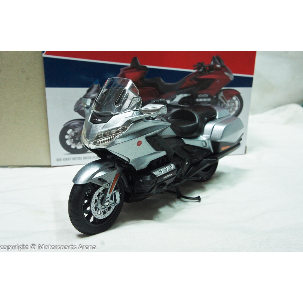 Maquette Moto Honda Gold Wing 1:12 Welly - Boîte Neuve, Modèle Détaillé 2020