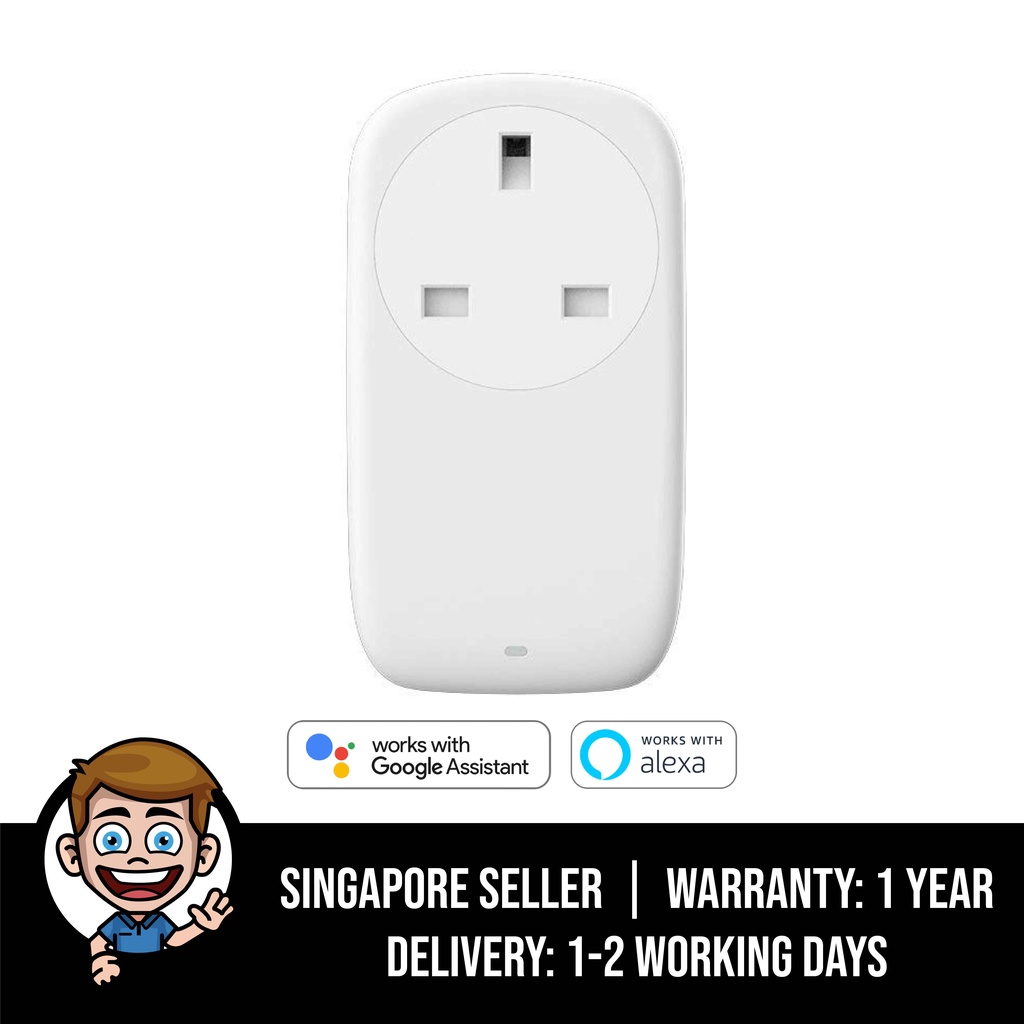 SP4L Wifi Smart Plug, Dimmable Night Light Builtin, Smart Home