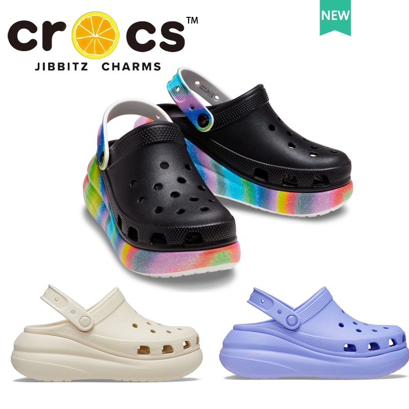 Rainbow deals crocs sandals