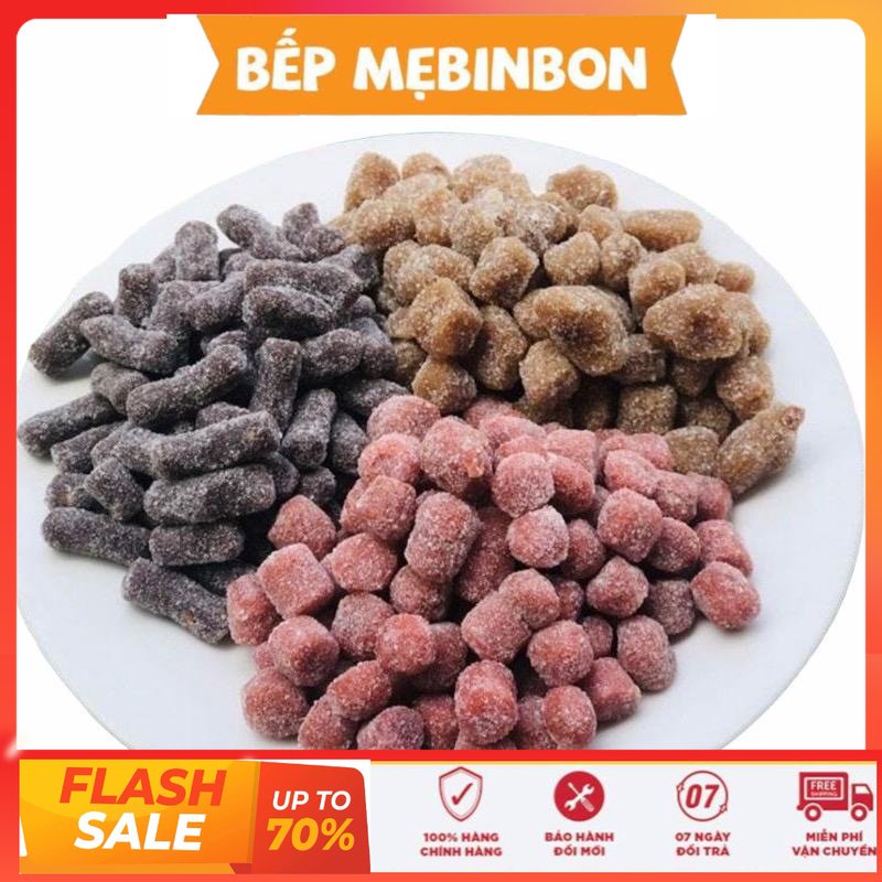 Candy box of 3 flavors strawberry, mulberry, spicy tamarind, 500gr