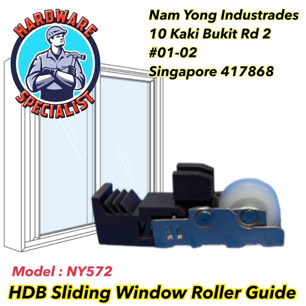 Hardware Specialist HDB Sliding Window Roller Guide NY572 Shopee