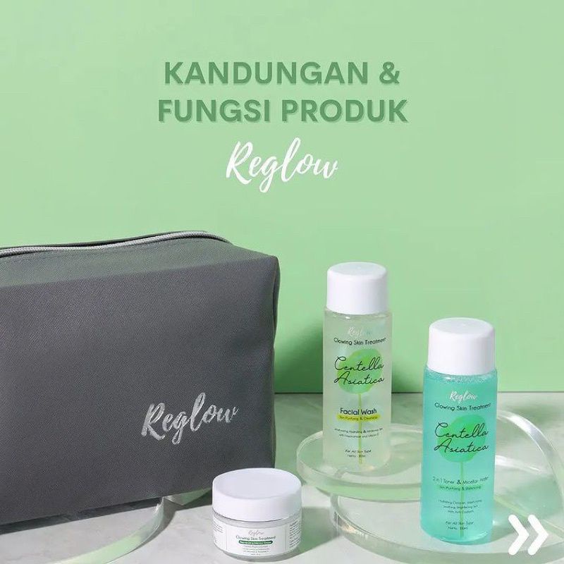Skincare reglow reglow face package original BPOM | Shopee Singapore