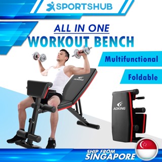 Multipurpose foldable best sale exercise bench