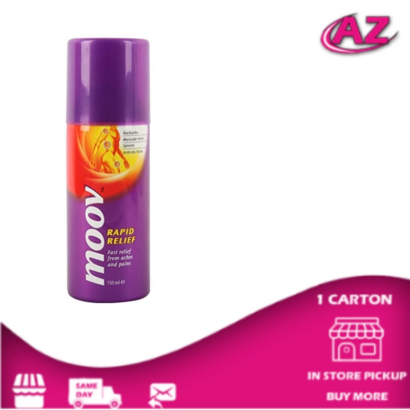 Moov Rapid Relief Spray 150ml - Choose Your Better Choice | Shopee ...