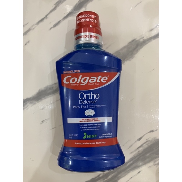 colgate Ortho PhosFlur Orthodontic Mouthwash Developed Especially new