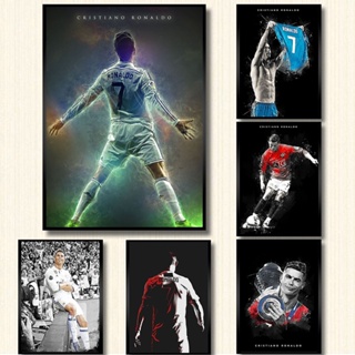 Lionel Messi and Cristiano Ronaldo Play Chess, Poster or Canvas, Soccer  Wall Art, Football Legends