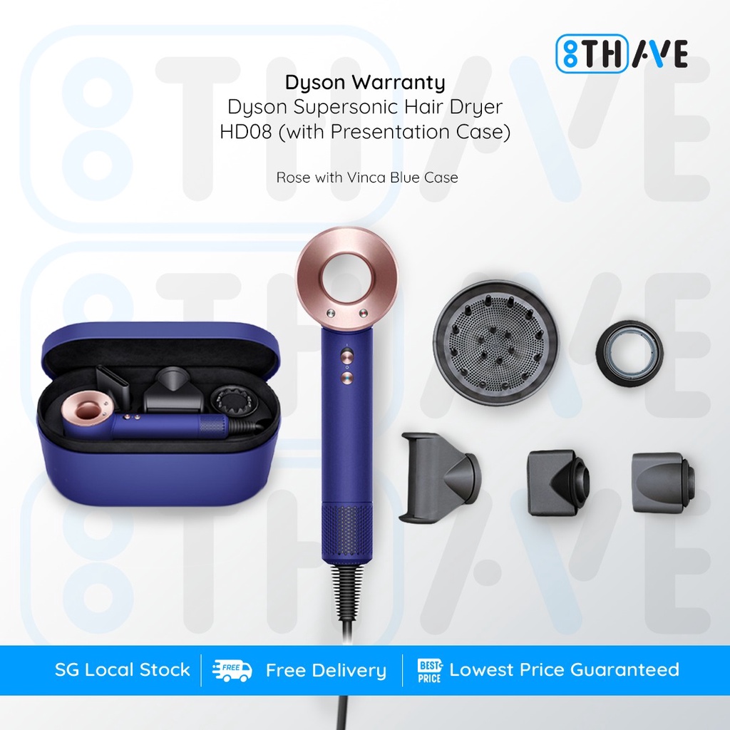 Dyson Supersonic Hair Dryer HD08 With New Flyaway Attachment 2
