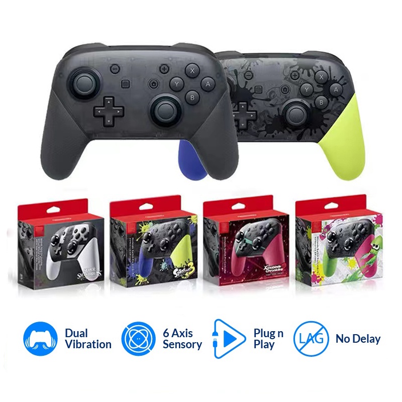 Bluetooth Wireless Switch Pro Controller Gamepad For Nintendo Switch ...