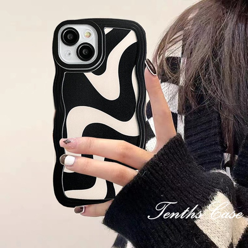 OPPO A57 A76 A96 A16 A16s A16k A15 A15s A54 A74 A55 A95 A94 A93 A53 A33 A32 A5 A9 2020 A3s A5s Reno 7Z 7 6Pro 5 F11 F9Pro Twill Pattern Phone Case Soft Clear Cover