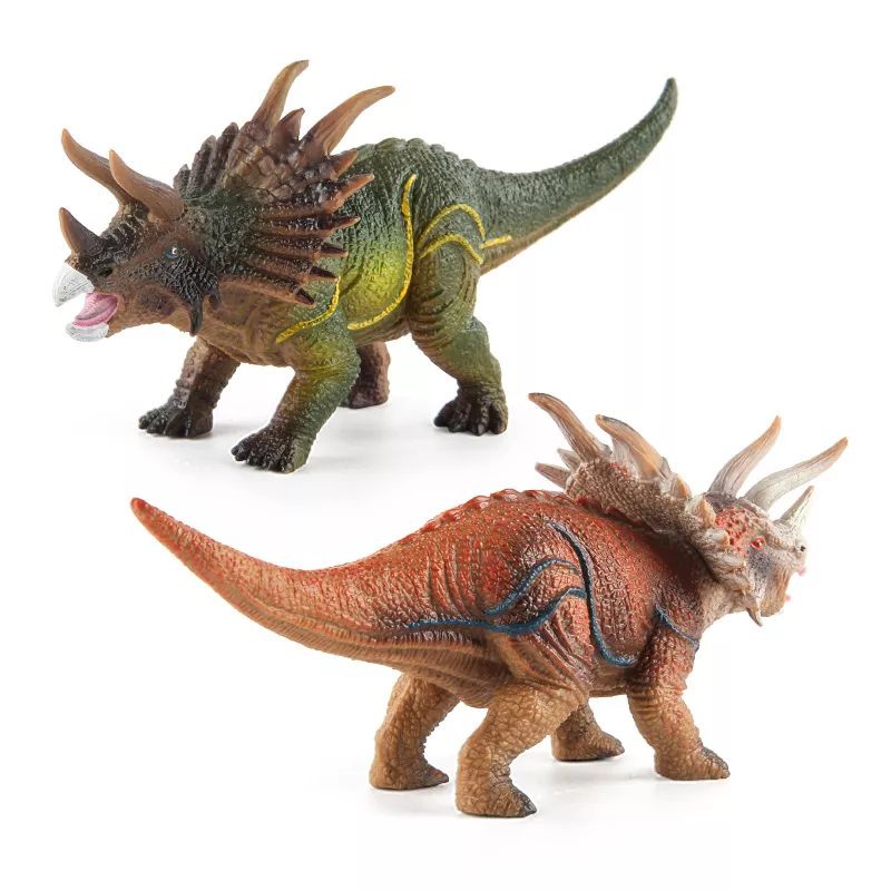 Triceraptor Jurassic Park Dinosaur Figure Trex Triceraptor Toy 