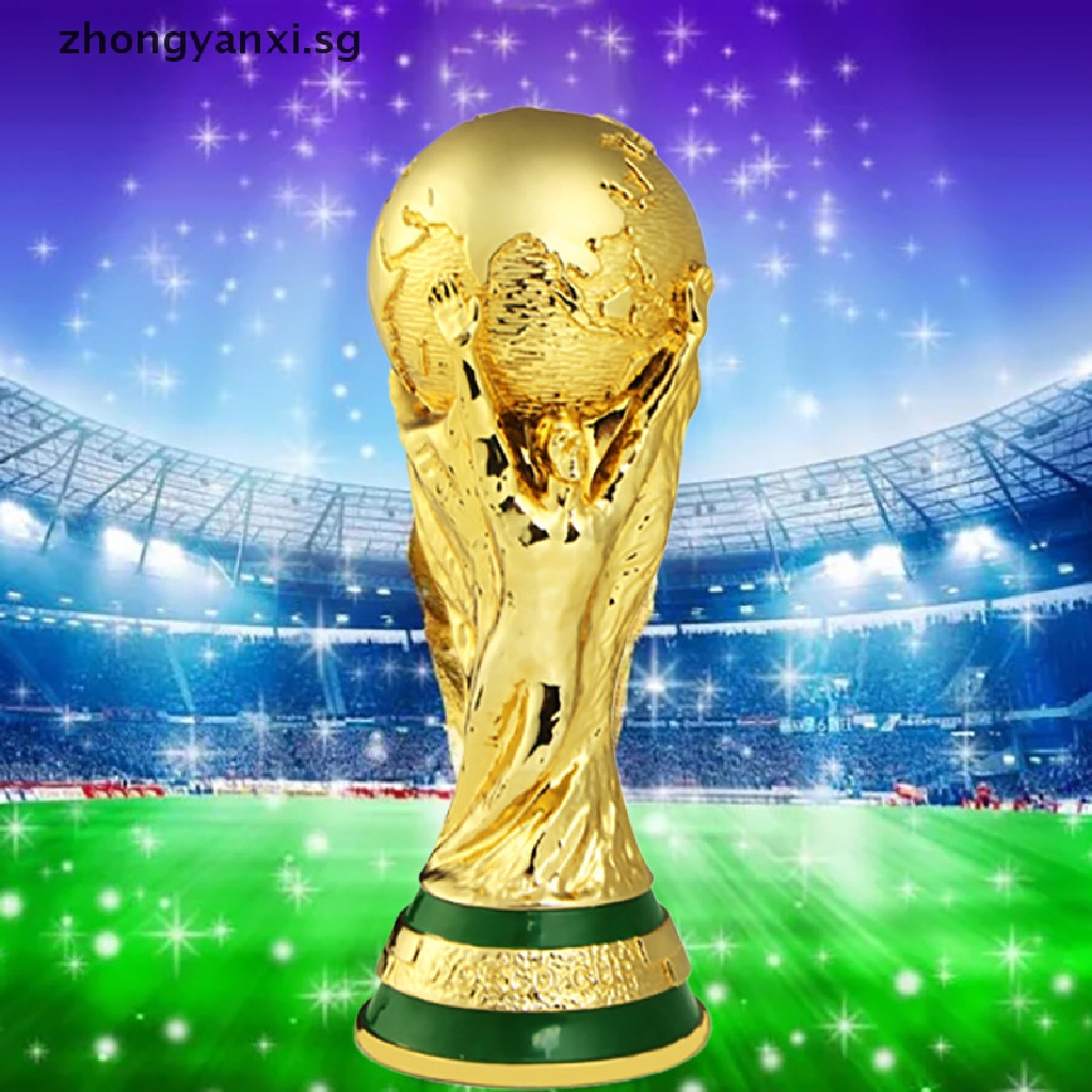 Zhongyanxi World Cup Football Trophy Resin Replica Trophy Model Soccer ...