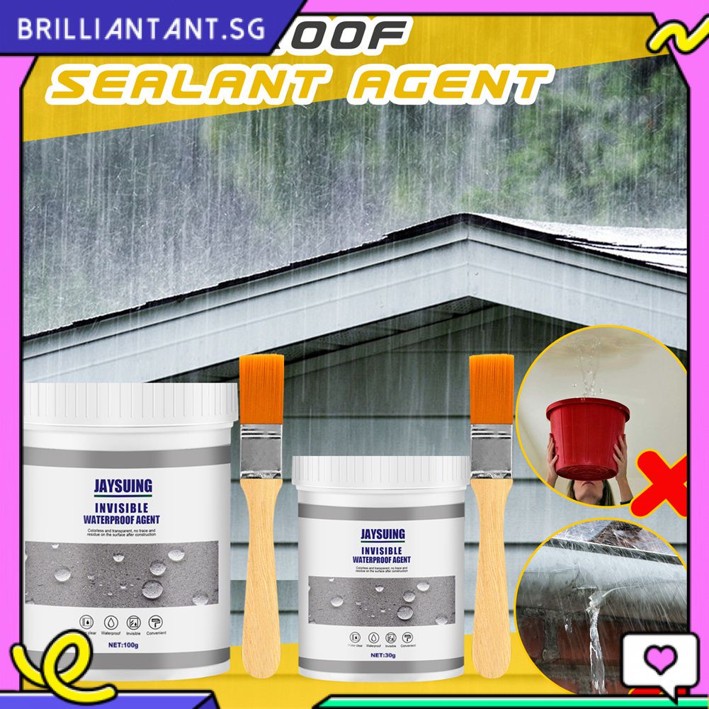 Transparent Waterproof Glue Sealant 30g, 100g For Repair Roof Wall