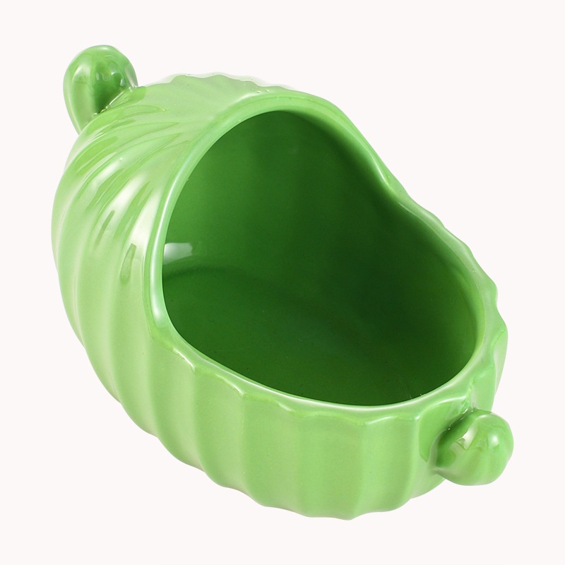 [SG INSTOCK] Hamster Feeder Bowl Ceramic Nest Bathtub Cactus