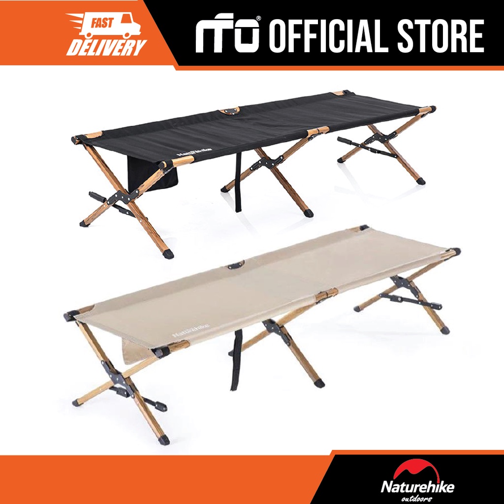 Naturehike XJC03 Outdoor Folding Camp Bed Shopee Singapore