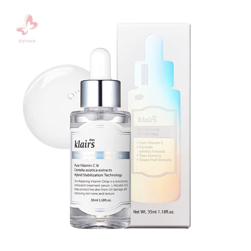 Klairs Vitamin C Essence Brightens Skin, Blurs Shopee Singapore
