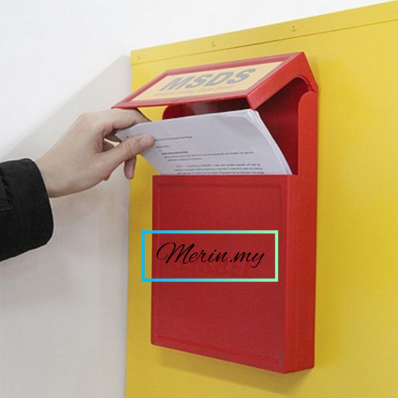 MSDS STORAGE BOX A4 SIZE COMPATIBLE | Shopee Singapore