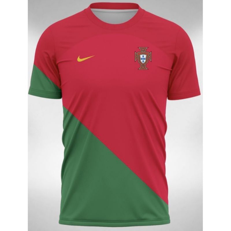 Portugal National Team JERSEY T-Shirt New World Cup HOME And AWAY 2022 ...