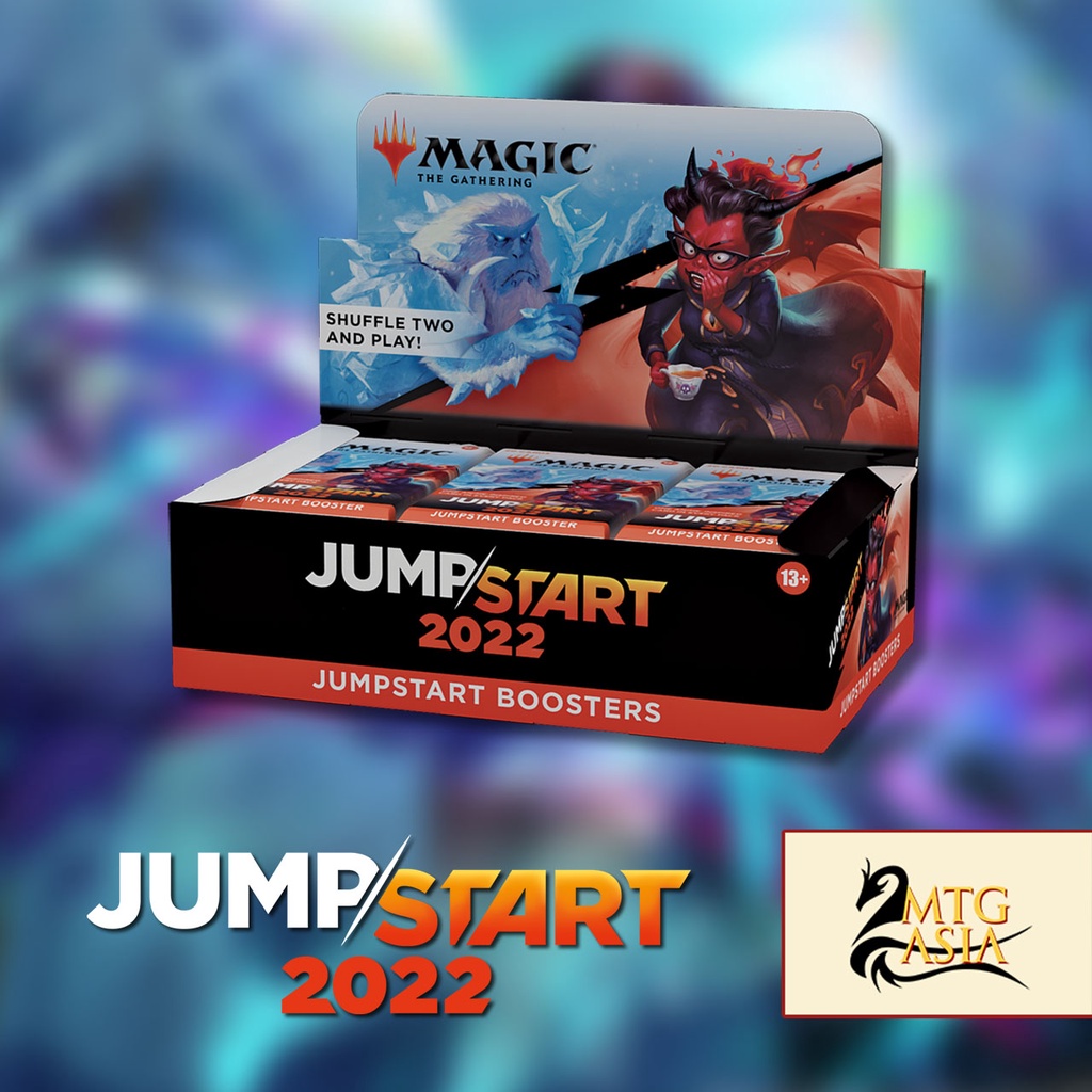 JUMPSTART 2022 Booster Box English Magic The Gathering MTGASIA Sealed