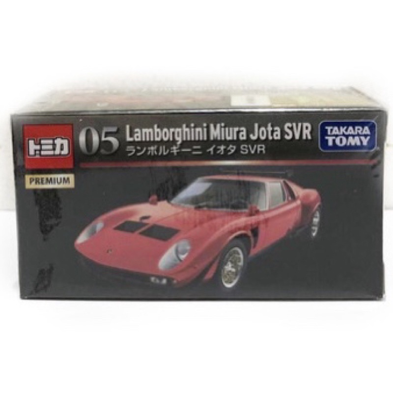 Tomica Premium Lamborghini Miura Jota Svr No. 05 Diecast Car 