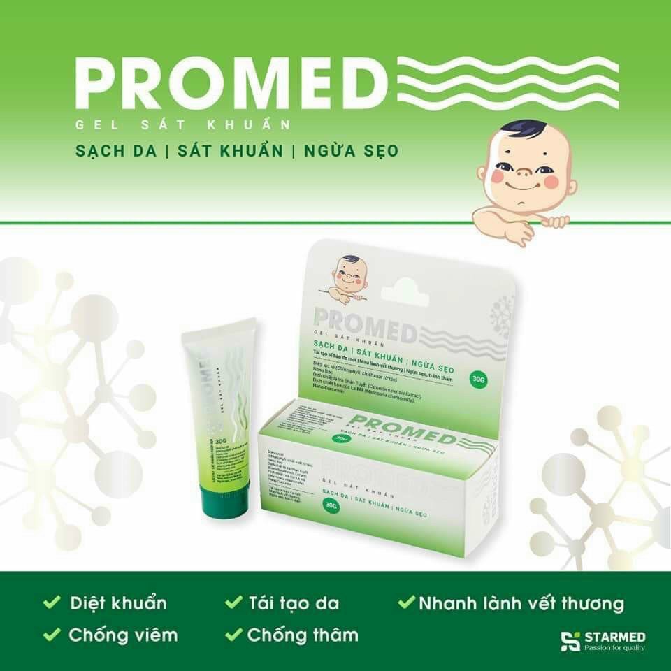 Promed Topical Gel For Babies - Anti-Rash, Antibacterial, Mosquito ...