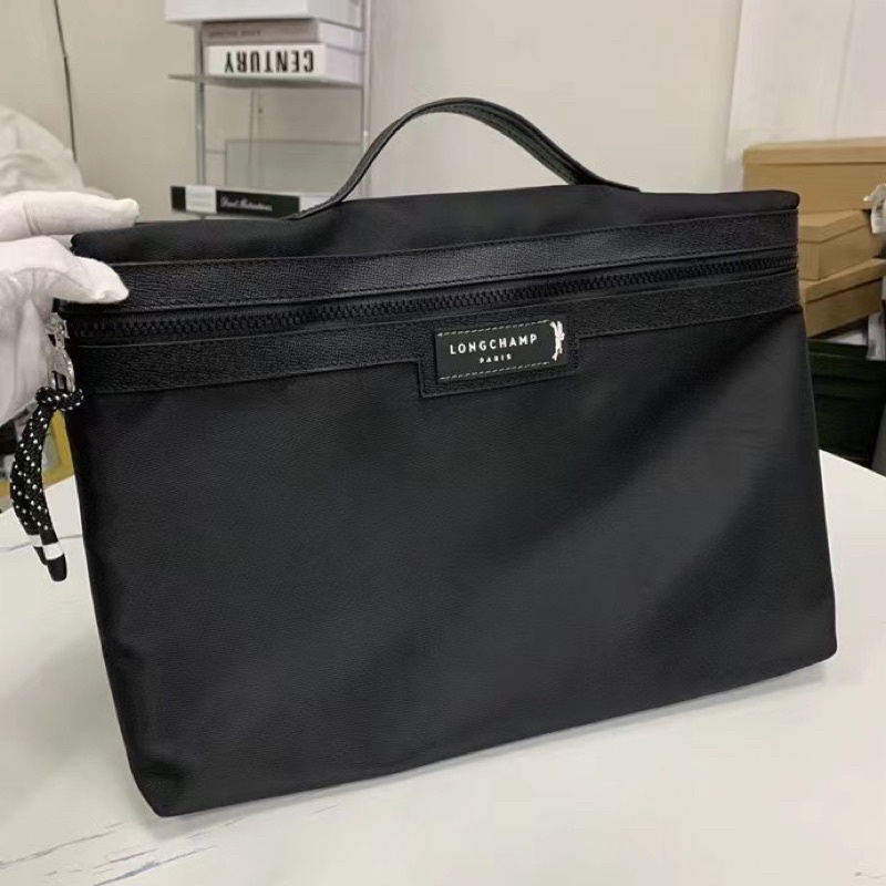 Longchamp Le Pliage Neo Black Cosmetic Case