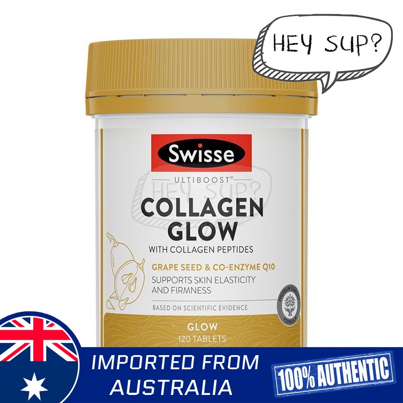 Swisse Beauty Collagen Glow With Collagen Peptides 120 Tablets