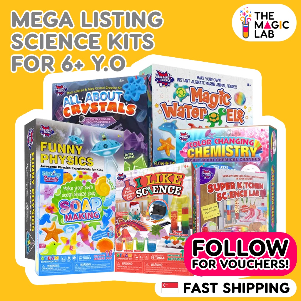 STEM Science Kits Education Learning Toy for Kids 4-14 Year Old