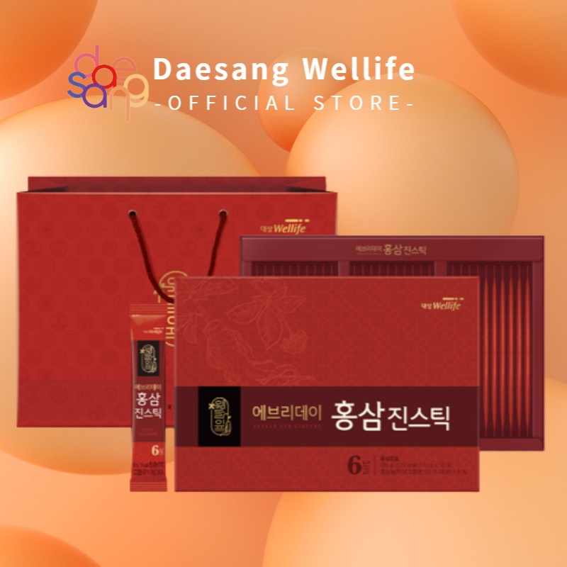 [Daesang Wellife] Everyday Korean Red Ginseng Stick 300g(10g x 30 ...