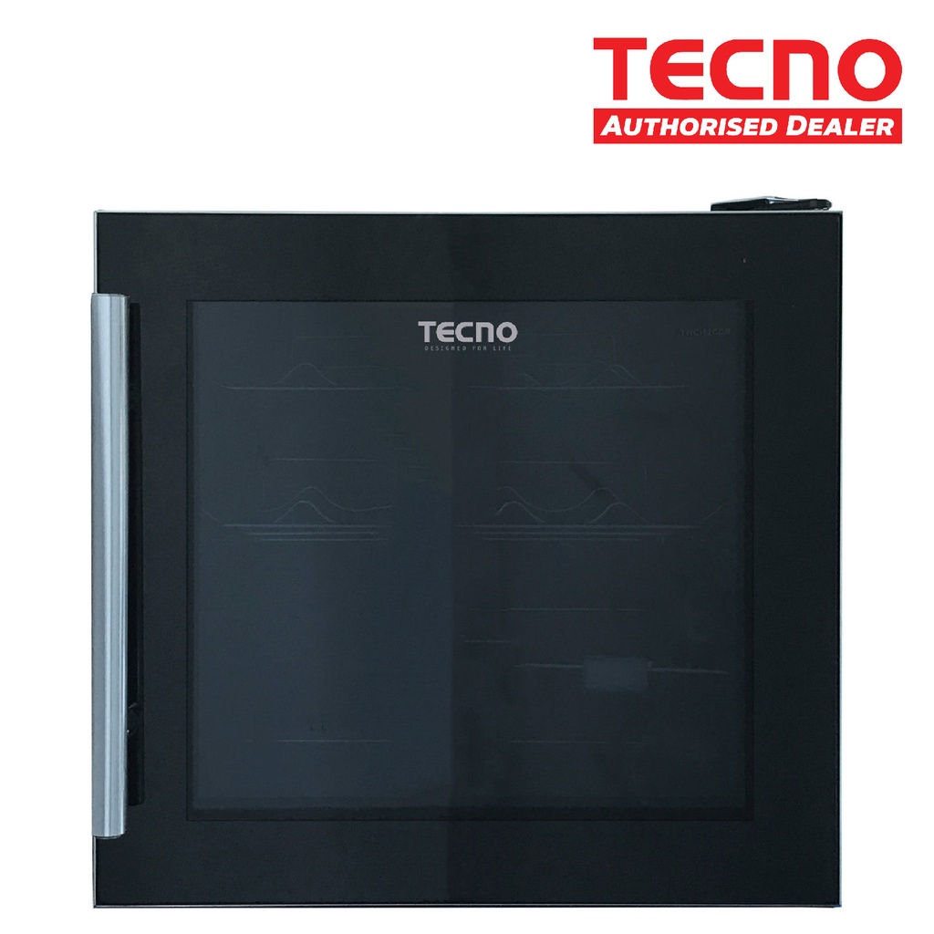 Tecno 16Bottle Mini Wine Chiller TWC52CDN Shopee Singapore