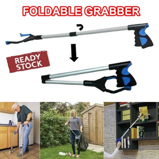 Grabber Reacher Tool,82cm Extra Long Steel Foldable Pick Up Stick