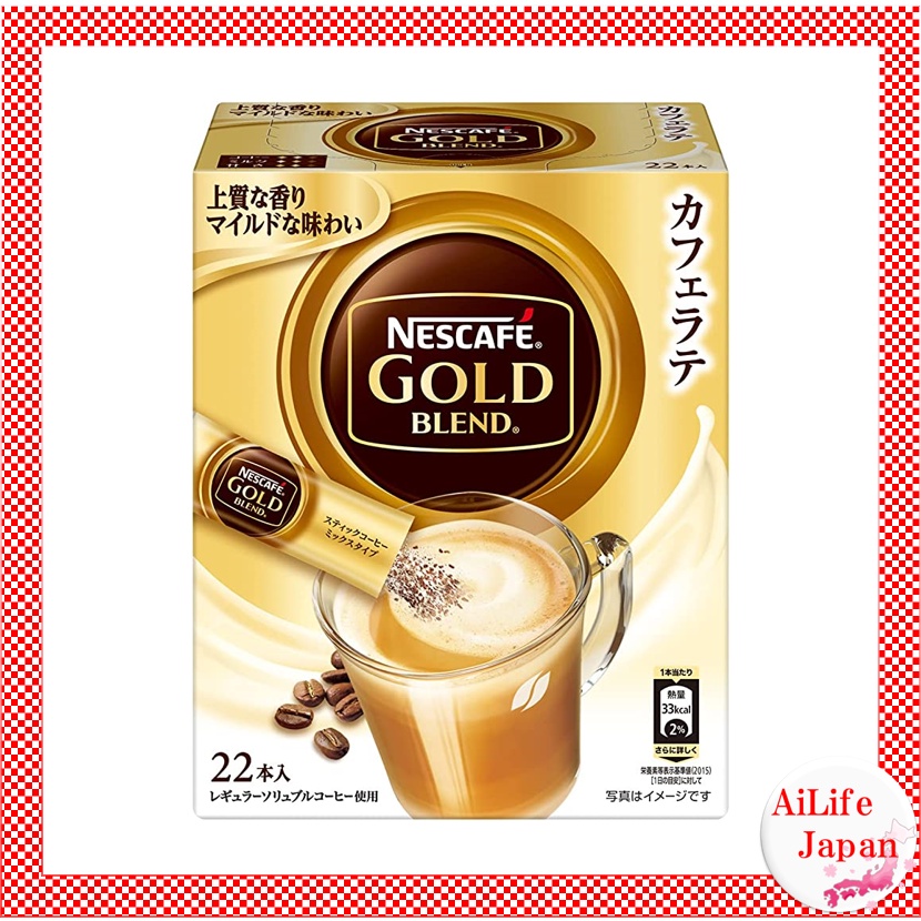 Nestle Nescafe Gold Blend Stick Coffee 22P [Direct from Japan/Made in ...