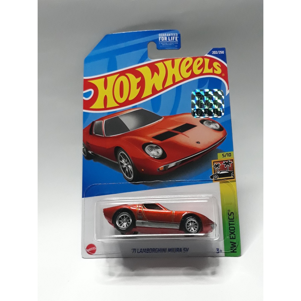Hot Wheels '71 Lamborghini Miura kisautó 1/64 - Mattel vásárlás a