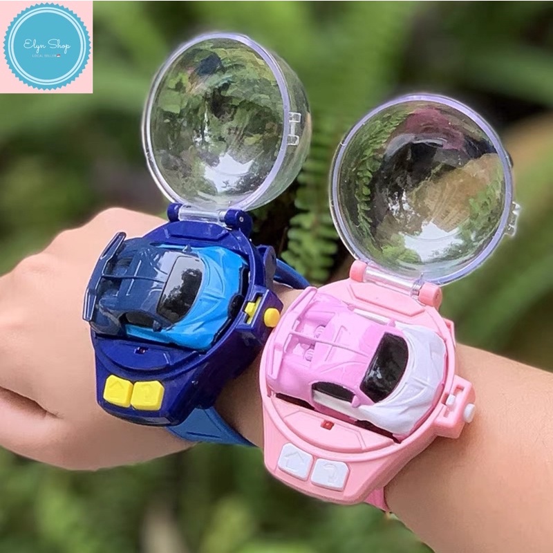【Ready Stock in SG】Kids Mini Car Remote Control Watch Toy USB charge Birthday Gift Christmas Gift