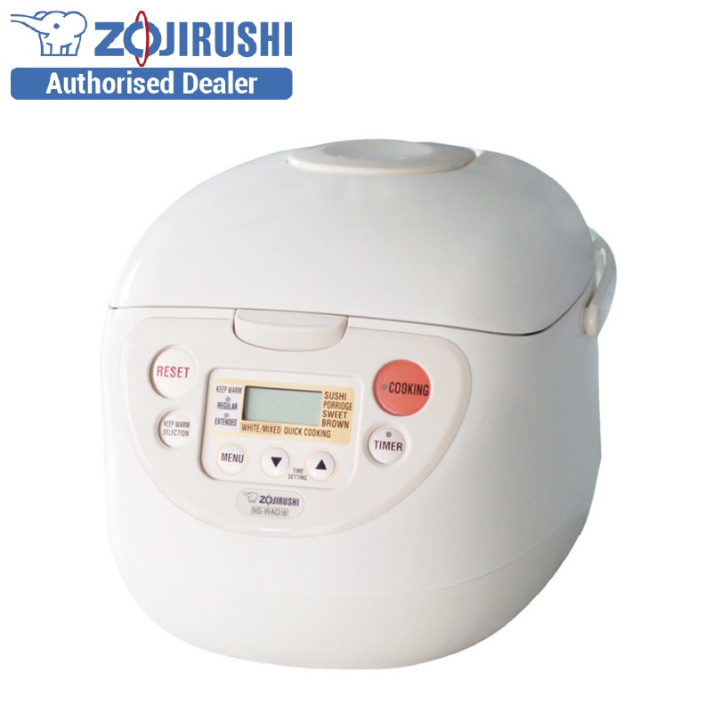 Zojirushi 1.8L Fuzzy Logic Rice Cooker/Warmer NSWAQ18 (White