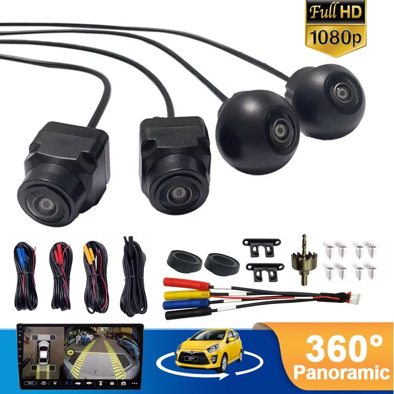 720P 1080P Universal 360 Surround View Car camera 360 degree