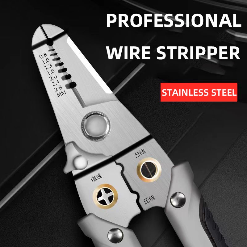 Electrician Dedicated Wire Strippers Multifunctional Split Wire Winding ...