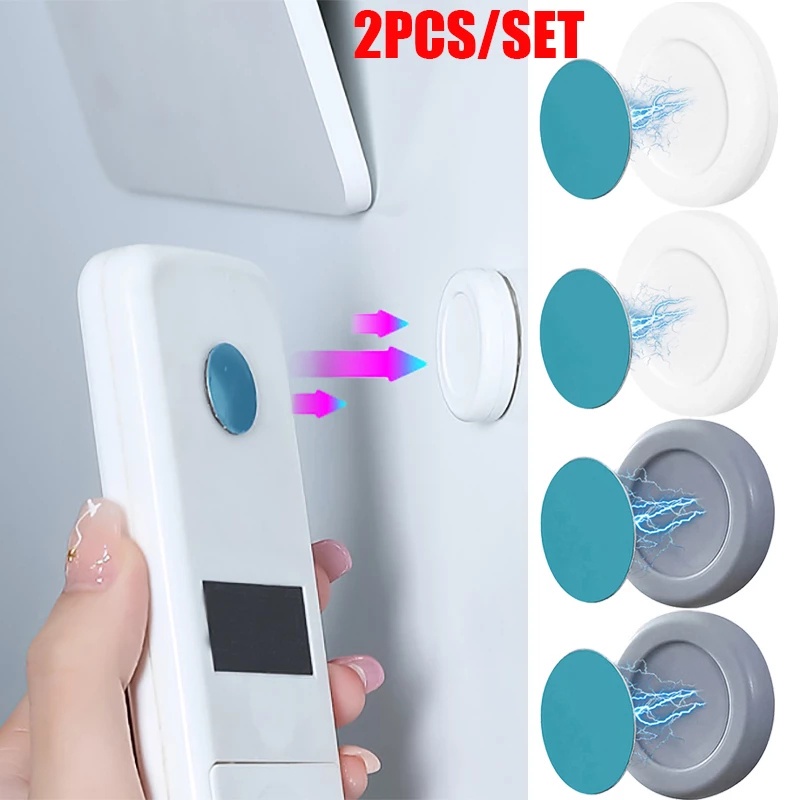 Wall Mount Hook Magnetic Hook Multifunctional Refrigerator Sticker Air ...