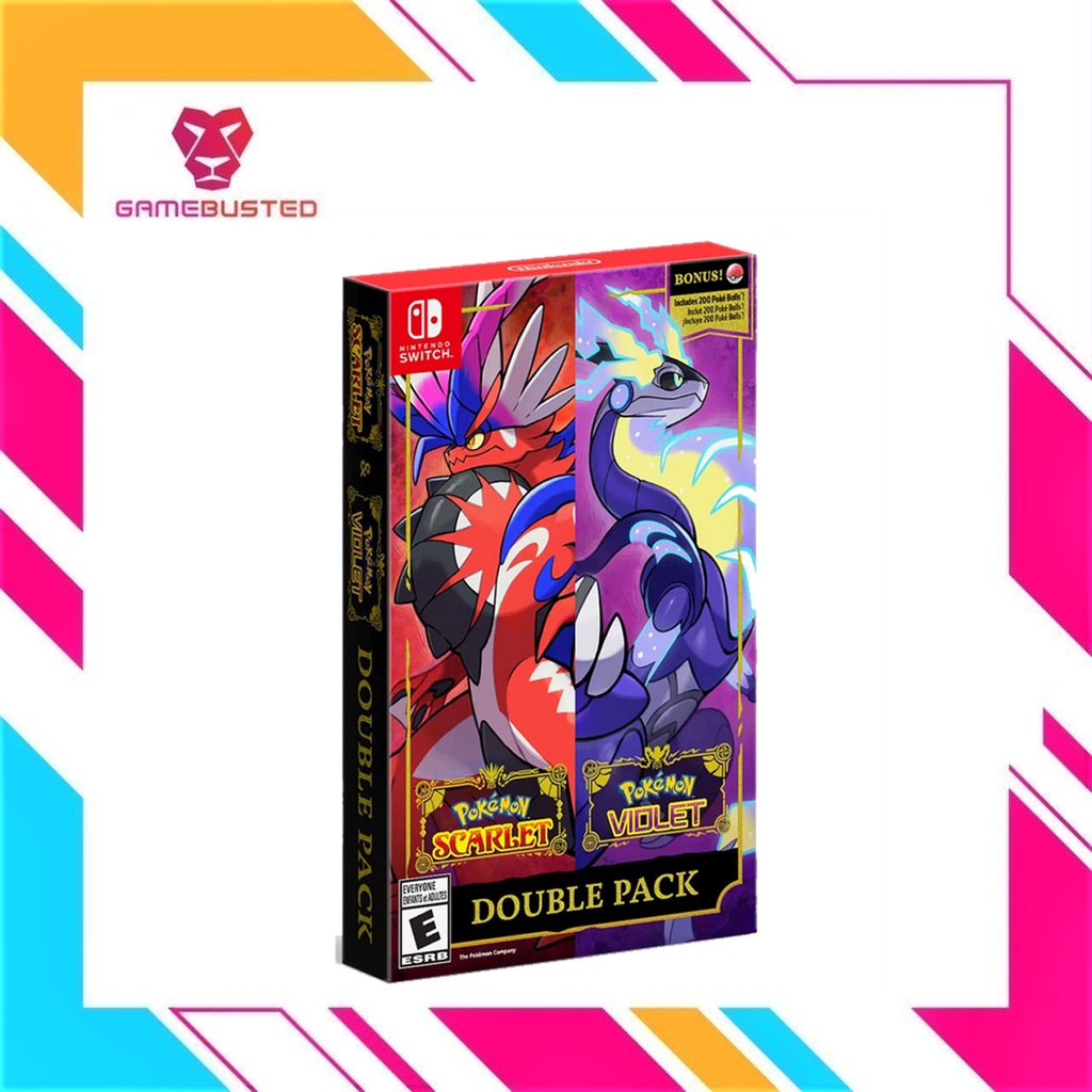 Pokemon Scarlet and Violet Double Pack for Nintendo Switch outlet