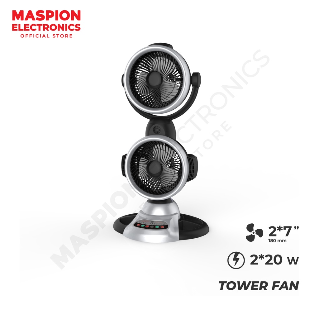Maspion Tower Fan 7 Inch TF 7021 RC - Gambar 2