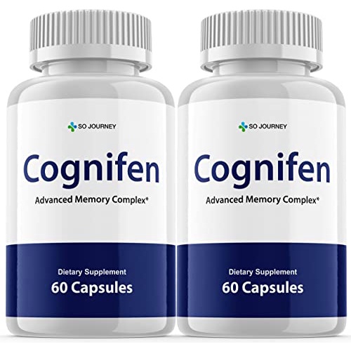 (2 Pack) Cognifen Memory Supplement Pure Advanced Memory Complex Nature ...