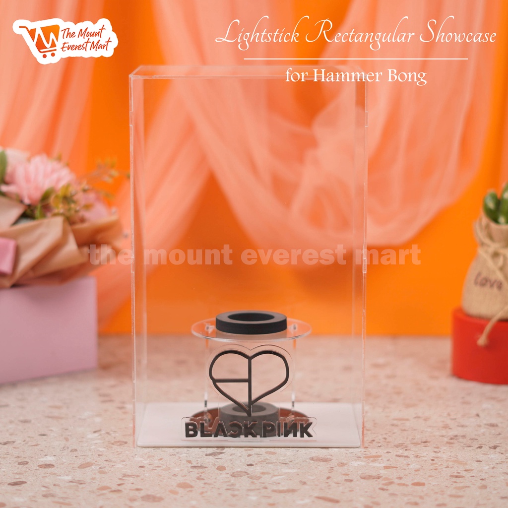 Acrylic Showcase - K-pop Lightstick Standing Box for BP Version 2 2022 ...