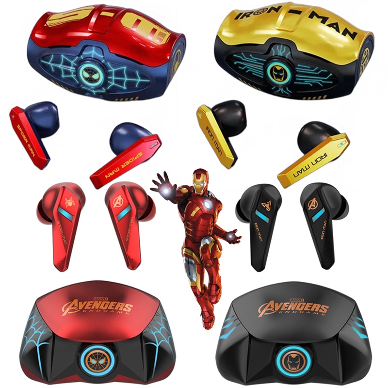 Marvel Rgb Tws Wireless Bluetooth Noise Cancelling Gaming Earbuds