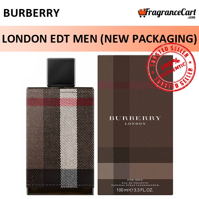 Burberry London EDT for Men 30ml 50ml 100ml Tester Eau de Toilette Brown Brand New 100 Authentic Perfume Shopee Singapore