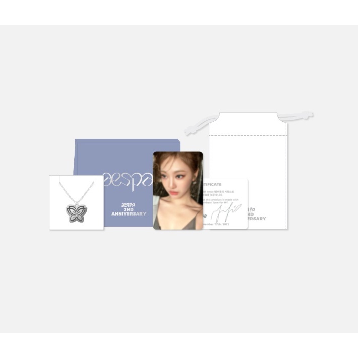 aespa - 2nd Anniversary Necklace Set | Shopee Singapore